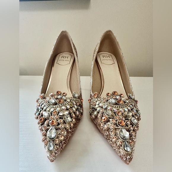 Evening Rhinestone Heels. Prom Shoes. Bella Belle Shoes. High Heels. Sz 7 - Picture 12 of 15